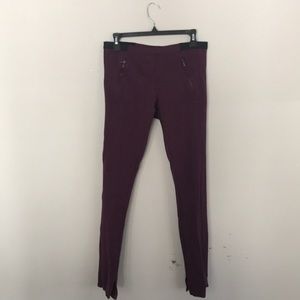 BCBG purple jeggings